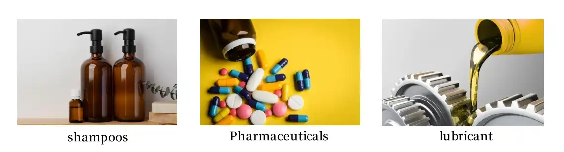 Application of rice bran fatty alcohol Application of rice bran fatty alcohol