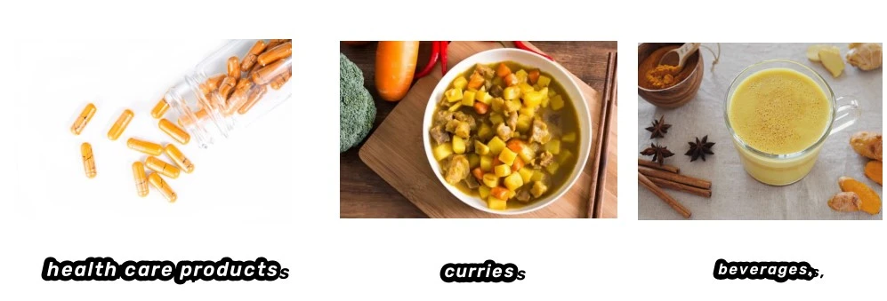 Curcumin Powder Bulk application Curcumin Powder Bulk application