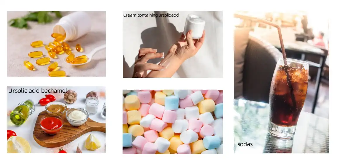 Ursolic Acid Powder application Ursolic Acid Powder application