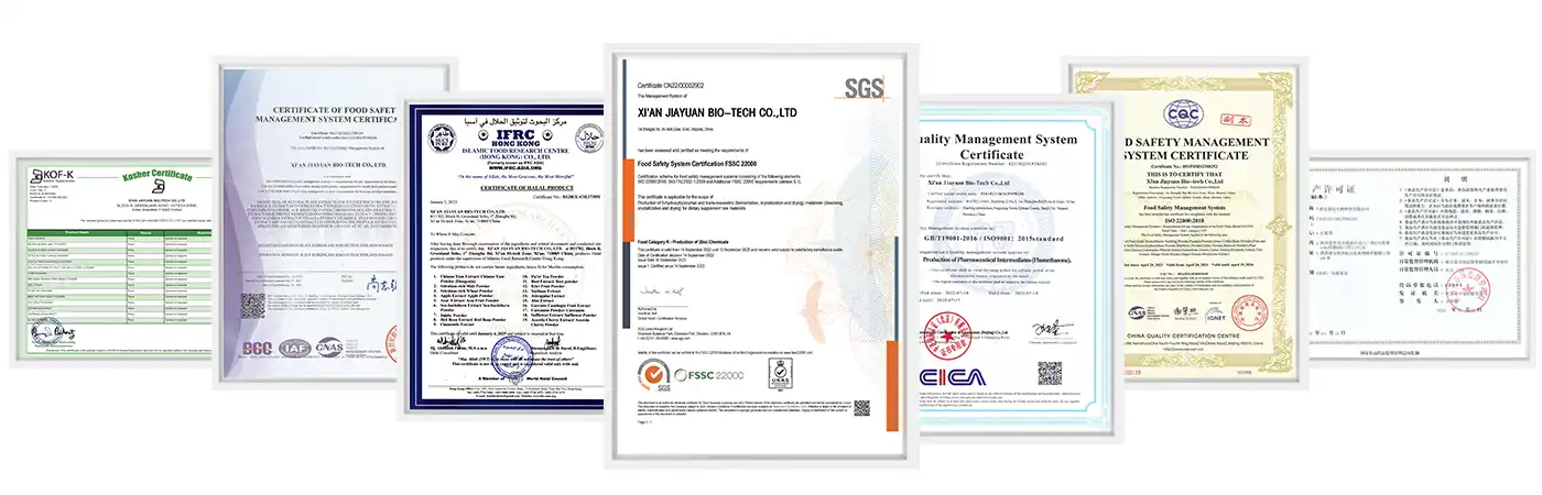 Griffonia Seed Extract Certificates Griffonia Seed Extract Certificates