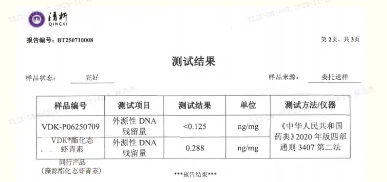 Exogenous Nucleic Acid Residue
