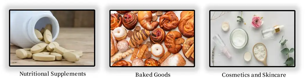 Application of organic grape seed powder Application of organic grape seed powder