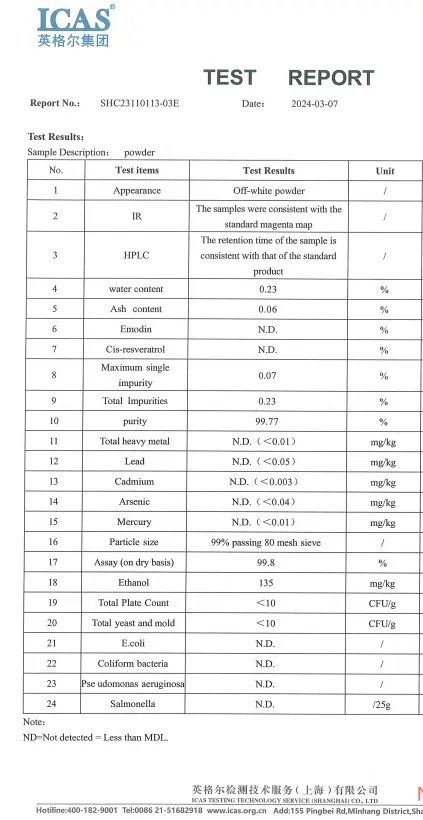 test report  test report