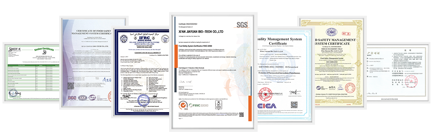 certifications